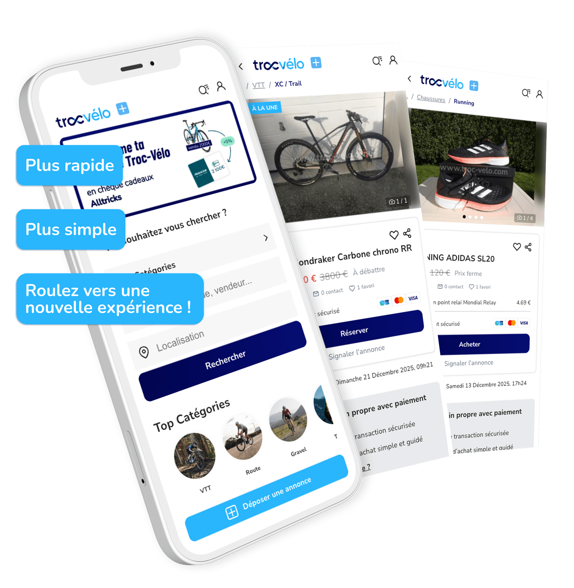 Téléchargez l'appli Troc Vélo !