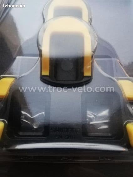 Paire de Cales Shimano Route jaune 6° SM-SH11 SDP- - 3