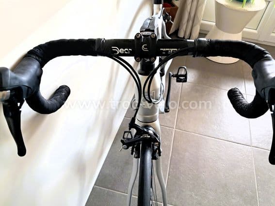 Vélo de route RIBBLE R872 Shimano 105 alu/carbone Matt Silver taille S (49cm) - 4