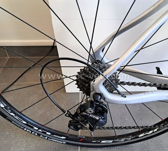 Vélo de route RIBBLE R872 Shimano 105 alu/carbone Matt Silver taille S (49cm) - 9