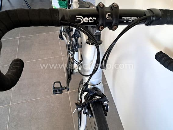 Vélo de route RIBBLE R872 Shimano 105 alu/carbone Matt Silver taille S (49cm) - 10